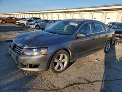 Salvage cars for sale from Copart Louisville, KY: 2012 Volkswagen Passat SE