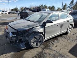 Salvage cars for sale at Denver, CO auction: 2020 Hyundai Ioniq SEL