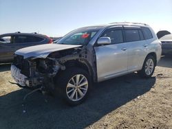 Salvage cars for sale at Antelope, CA auction: 2010 Toyota Highlander Hybrid Limited