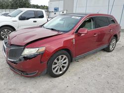 Salvage cars for sale at Apopka, FL auction: 2013 Lincoln MKT