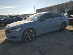 Salvage cars for sale at Fredericksburg, VA auction: 2021 Honda Accord Sport