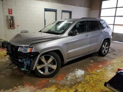 Salvage cars for sale at Indianapolis, IN auction: 2014 Jeep Grand Cherokee Overland