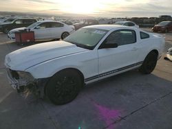 Salvage cars for sale at Grand Prairie, TX auction: 2012 Ford Mustang