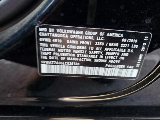 2014 Volkswagen Passat S