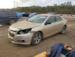 Salvage cars for sale at Greenwell Springs, LA auction: 2015 Chevrolet Malibu LS