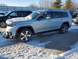 Jeep Vehiculos salvage en venta: 2021 Jeep Grand Cherokee L Limited