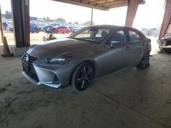 Salvage cars for sale at American Canyon, CA auction: 2017 Lexus IS 200T