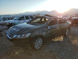 Salvage cars for sale at Magna, UT auction: 2015 Honda Accord EXL