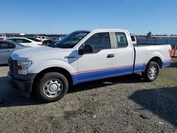 Salvage cars for sale at Antelope, CA auction: 2017 Ford F150 Super Cab