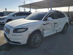 Salvage cars for sale at Anthony, TX auction: 2021 Lincoln Nautilus Reserve