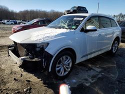 Salvage cars for sale from Copart Windsor, NJ: 2019 Audi Q7 Premium Plus