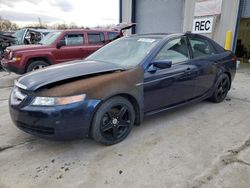 Salvage cars for sale at Duryea, PA auction: 2005 Acura TL