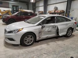 Salvage cars for sale at Greenwood, NE auction: 2017 Hyundai Sonata SE