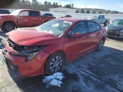 Toyota salvage cars for sale: 2021 Toyota Corolla LE