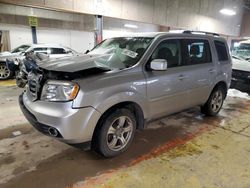 Salvage cars for sale at Indianapolis, IN auction: 2015 Honda Pilot EXL