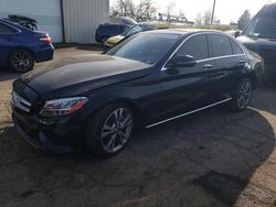 Salvage cars for sale at Woodburn, OR auction: 2019 Mercedes-Benz C300