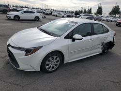 Salvage cars for sale at Rancho Cucamonga, CA auction: 2021 Toyota Corolla LE