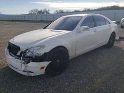 Salvage cars for sale from Copart Anderson, CA: 2011 Mercedes-Benz S 550