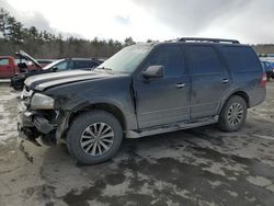 Salvage cars for sale at Windham, ME auction: 2017 Ford Expedition XLT