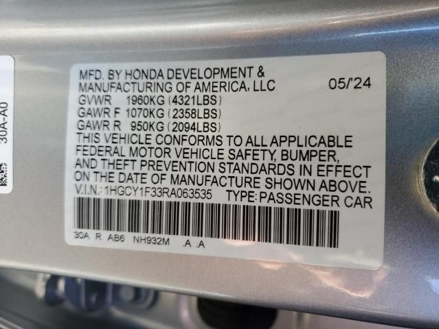 2024 Honda Accord EX