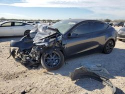 Salvage cars for sale at San Antonio, TX auction: 2024 Tesla Model Y