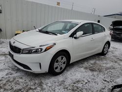 Salvage cars for sale at Albany, NY auction: 2017 KIA Forte LX