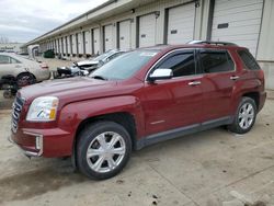 Salvage cars for sale at auction: 2016 GMC Terrain SLT