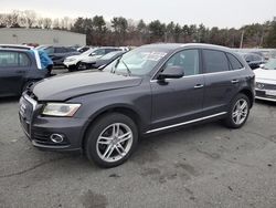 Salvage cars for sale at Exeter, RI auction: 2016 Audi Q5 Premium Plus