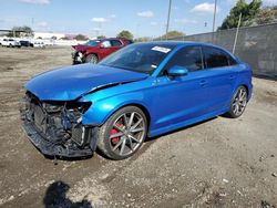 Audi salvage cars for sale: 2017 Audi S3 Premium Plus