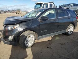 Salvage cars for sale from Copart Woodhaven, MI: 2020 Chevrolet Equinox LT