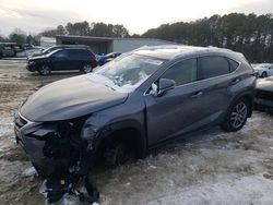 Salvage cars for sale at Seaford, DE auction: 2016 Lexus NX 200T Base