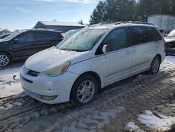 Salvage cars for sale from Copart Midway, FL: 2004 Toyota Sienna XLE