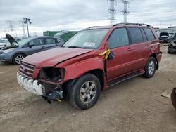 Salvage cars for sale from Copart Cleveland: 2002 Toyota Highlander Limited