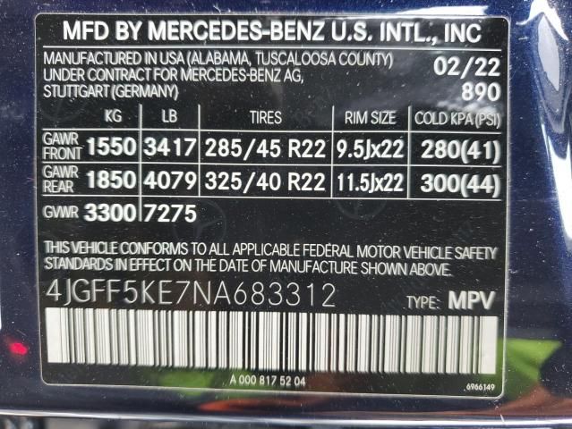 2022 Mercedes-Benz GLS 450 4matic