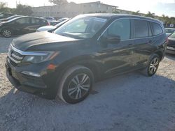 Salvage cars for sale from Copart Opa Locka, FL: 2016 Honda Pilot EXL