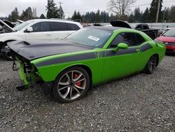 Salvage cars for sale at Graham, WA auction: 2017 Dodge Challenger R/T