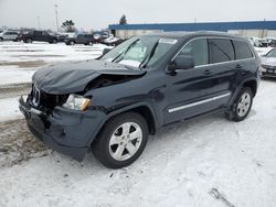 Salvage cars for sale from Copart Woodhaven, MI: 2012 Jeep Grand Cherokee Laredo