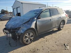 Salvage cars for sale at Nampa, ID auction: 2018 Nissan Pathfinder S