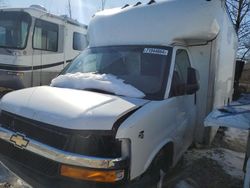 Salvage trucks for sale at Bridgeton, MO auction: 2019 Chevrolet Express G3500