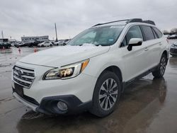 Carros salvage sin ofertas aún a la venta en subasta: 2016 Subaru Outback 2.5I Limited