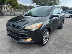 Salvage cars for sale at Miami, FL auction: 2016 Ford Escape SE