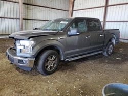 Salvage cars for sale at Houston, TX auction: 2016 Ford F150 Supercrew