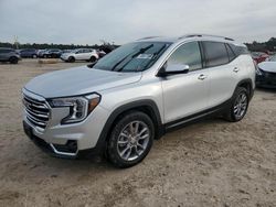 Salvage cars for sale at Houston, TX auction: 2022 GMC Terrain SLT