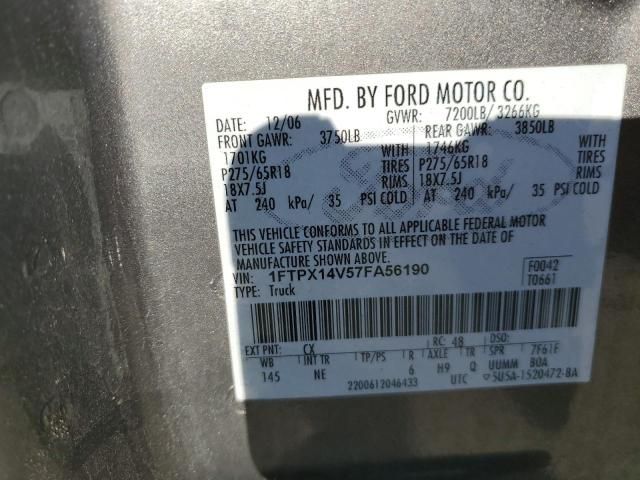 2007 Ford F150