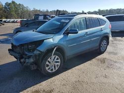 Salvage cars for sale at Harleyville, SC auction: 2015 Honda CR-V EXL