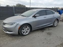 Salvage cars for sale at Orlando, FL auction: 2016 Chrysler 200 Limited