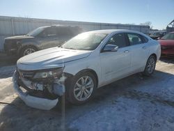 Salvage cars for sale at Kansas City, KS auction: 2017 Chevrolet Impala LT