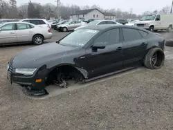 Salvage cars for sale at York Haven, PA auction: 2016 Audi A7 Prestige