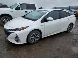 Salvage cars for sale from Copart San Martin, CA: 2017 Toyota Prius Prime