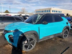 Vehiculos salvage en venta de Copart Littleton, CO: 2022 Chevrolet Trailblazer RS